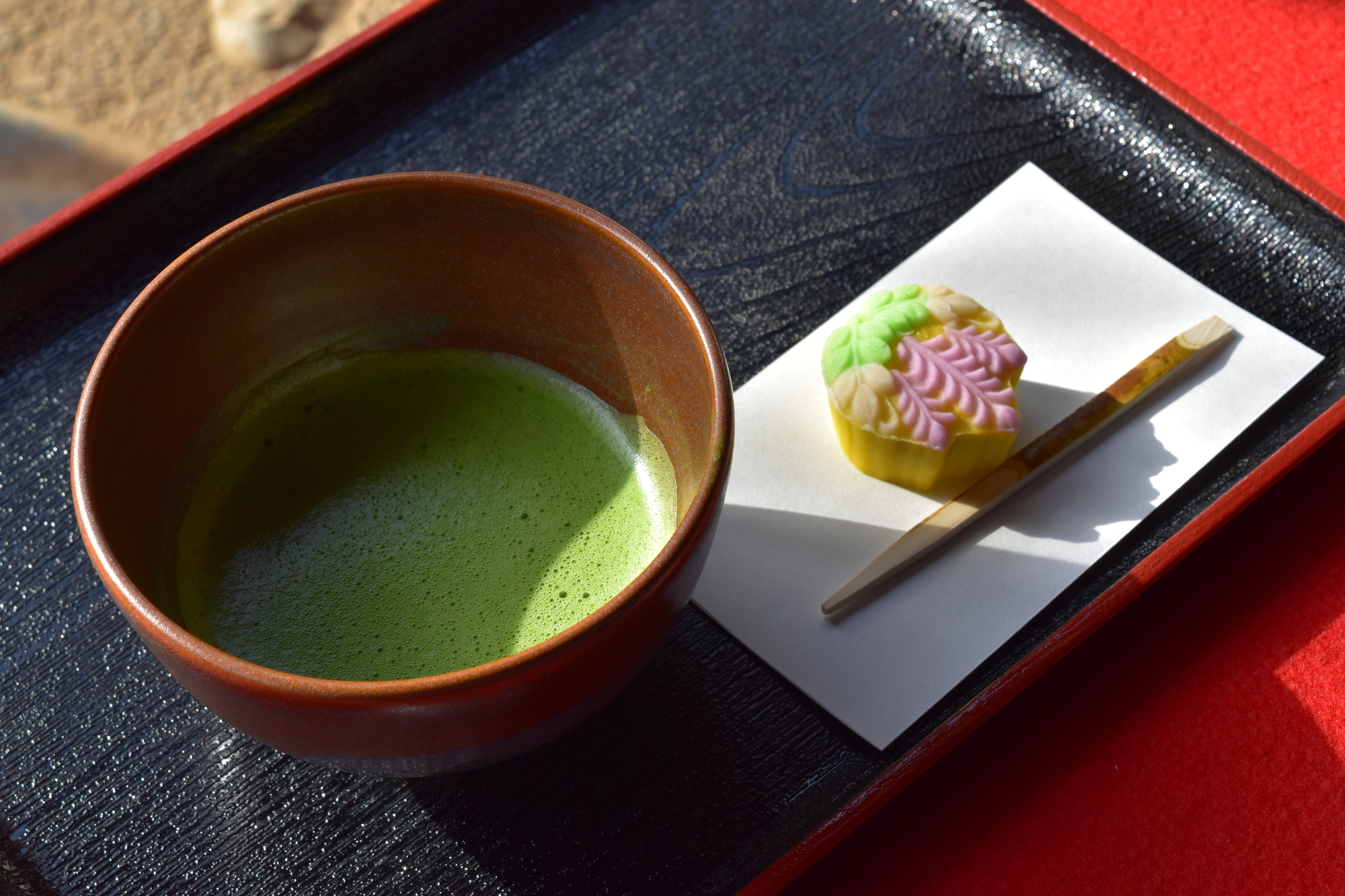4-2. 宇治茶全餐:最高級的玉露、濃茶、薄茶與抹茶甜點