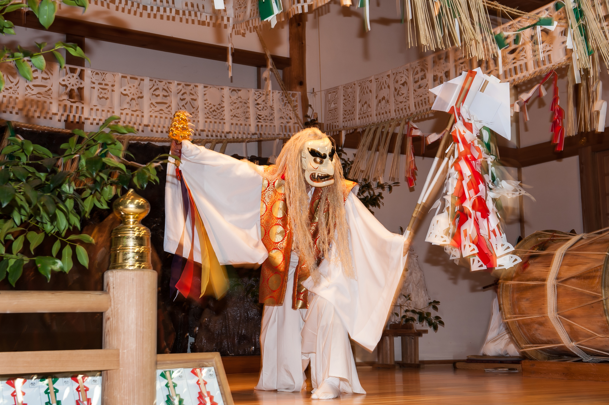 3-3. 高千穗神社區域:夜神樂鑑賞心得